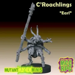 Croachling Mob, collection of cockroach characters