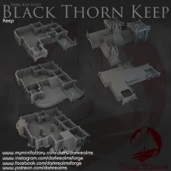 Dark Realms - Dark Kin Elves - Black Thorn Keep