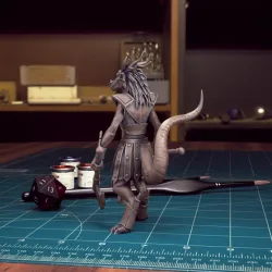 DnD Heroes Dragonborn Fighter Female [Pre-Supported]