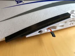 E-flite Opterra cover for inner vertical stabilizer fins