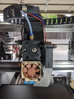 E3D V6 hotend with BLTouch for Linear guide and 2020 Extrusion