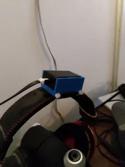 ED tracker, mount for headset