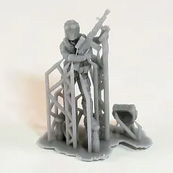 Elite 'Cartoon' Trooper, Male Pose 3