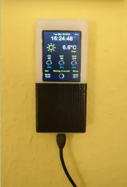 ESP8266 Weather Station with 2.2" TFT Screen (WiFi)
