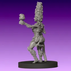 Flower, Female Human Shaman
