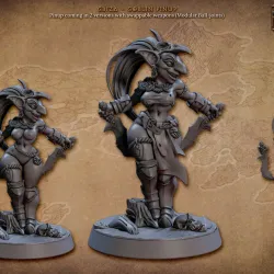 Gbiza - Goblin Pinup (Faldorn Goblins)