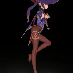 GENSHIN IMPACT - MONA MEGISTUS FIGURINE
