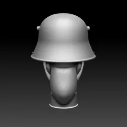 german helmet gas mask