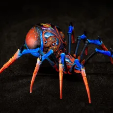 Giant Dungeon Spider / Huge Cave Arachnid / Evil Crawler / Forest Arachne / Wild Animal Encounter