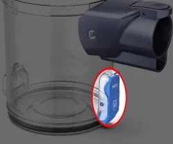 Greenote GSC50 Dust tank release button -  vacum cleaner replacement - 