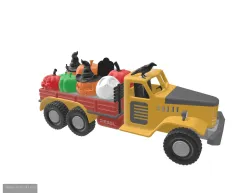Halloween Load For Zil Old School Dump Truck
