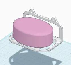 Hanging Soap Tray - 2 Hanging Holes