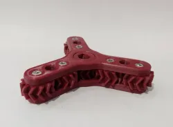 Herringbone Gear Fidget Spinner