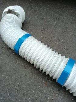 Hose holder for exhaust hoses 100mm
