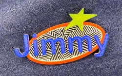 Just a Name Tag (costumisable)