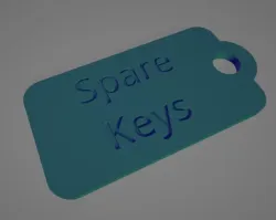 Key Tag Name Plates