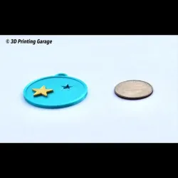 Keychain Stars (Saturn and Jupiter)