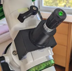 Laser polar alignment tool for Skywatcher EQ-5 Pro SynScan GoTo