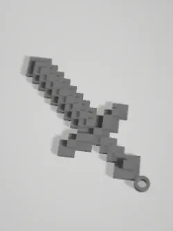 Llavero espada minecraft