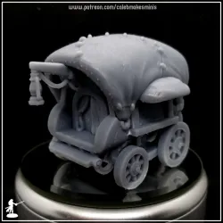 Merchants' Wagon [PRE-SUPPORTED] | Bronze Elf Series (2023)