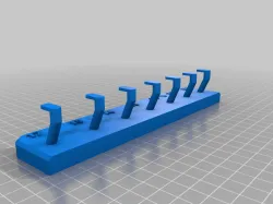 Metric wrench hamger