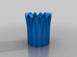 Minoru Yamasaki Inspired Vase - DeRoy Auditorium