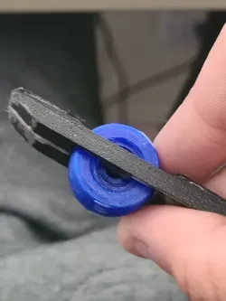 multi piece one wheel finger board