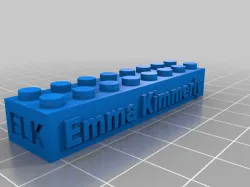 My Customized LEGO compatible Text Bricks