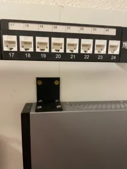 Network Switch Wallboard Bracket