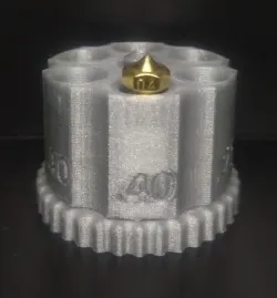 Nozzle Holder - Spinning Revolver Cylinder