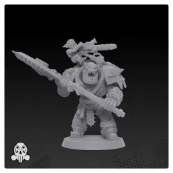 Orc Megaboss in Looted Armour Modular Kit