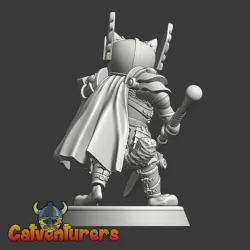 Paladin Cat Miniature