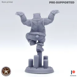 Panda Monk Meditating