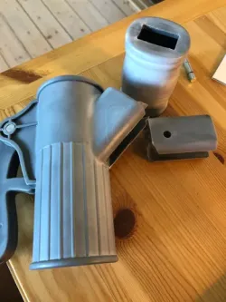 Parasol / sunshade handle for 50mm stem