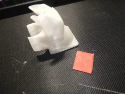PLA ABS Fan Duct for e3d V6 MP Select Mini