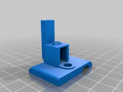 Prusa MK3S Filament Filter with Camera Cable Management