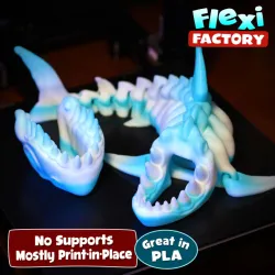 Public Release: Flexi Factory Skeleton Shark