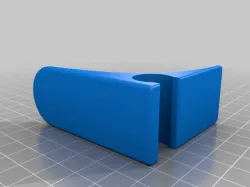Rod stop (for not so smart vacuum robots)