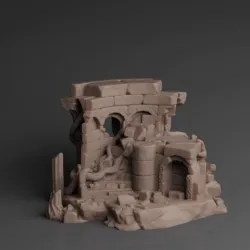 Ruins of the ancient fort