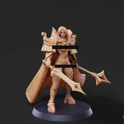 Sanctum Guardian Pose 4 - 2 Variants + Pinup