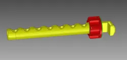 Screw-on hanger