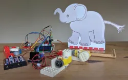 Servo motor framework connectors