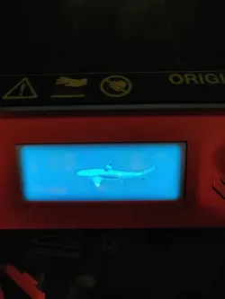 Shark lithophane screen cover
