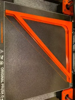 Simple lightweight mounting bracket / Montagewinkel 200x200x15
