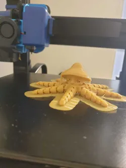 smurfctopus (smurf cat + flexible octopus) 