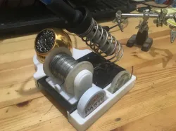 solder station spool stand and  extras