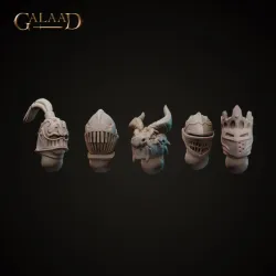 Spear Knight - Modular Head
