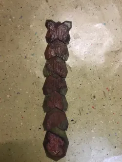 Spine armour scalemail