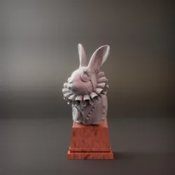 Steam Rabbit bust
