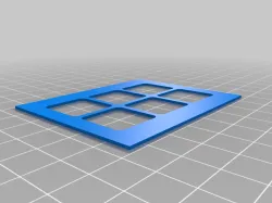 Stream Deck Mini Faceplate Template